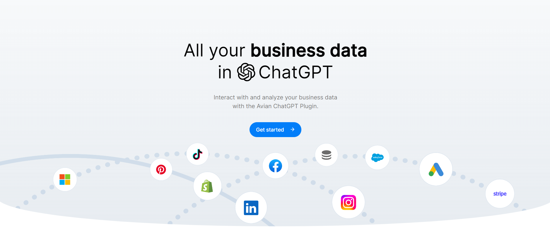 ChatGPT com dados de negócio em tempo real