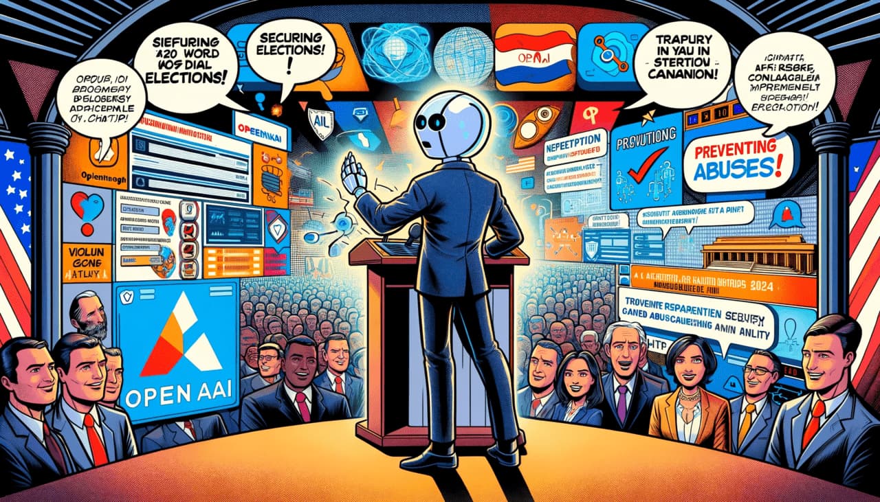 OpenAI e defesas contra abuso eleitoral em 2024
