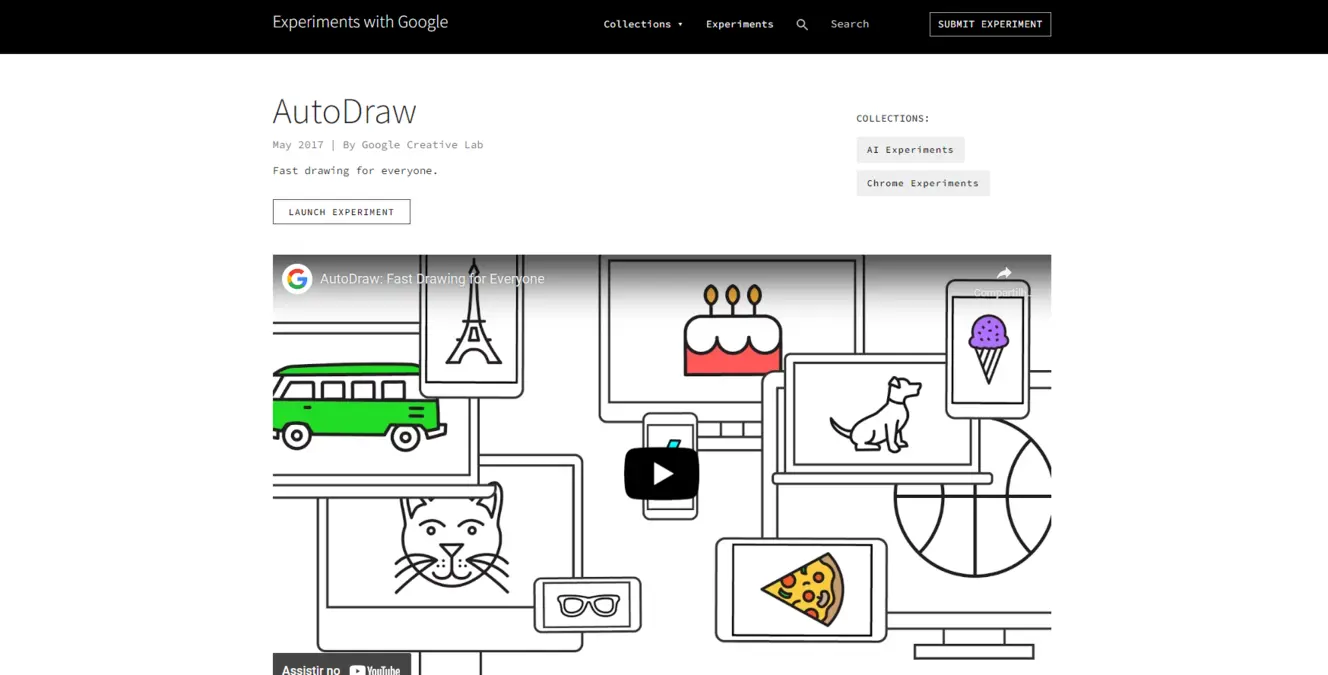 AutoDraw do Google transforma rabiscos em arte