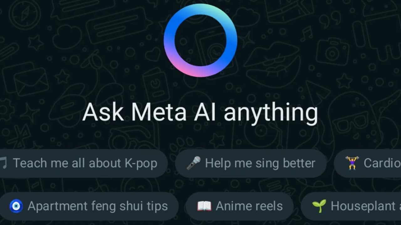 WhatsApp testa Meta AI para perguntas e imagens