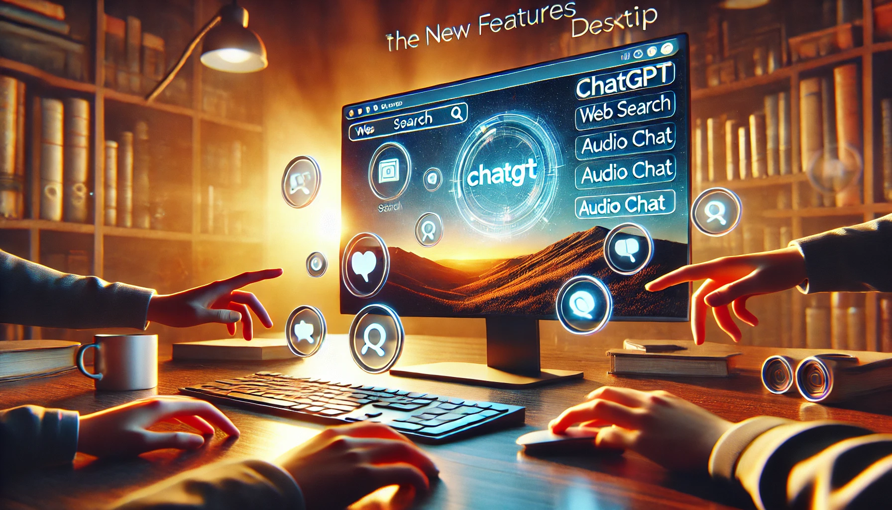 ChatGPT para desktop ganha busca web e áudio